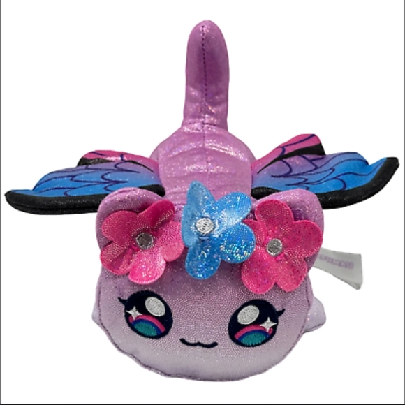 Other - Aphmau - Sparkle fairy cat kitty plush toy figures squishies purple 6"